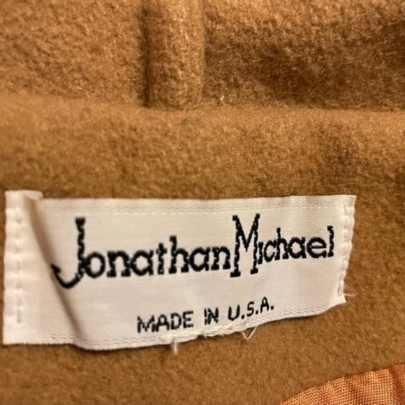 Women's Tan Hooded Toggle Coat, fits size 10 or 12 - Picture 6 of 7